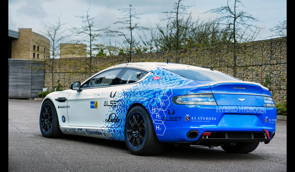 Aston Martin Rapide Hybrid Hydrogen Nurburgring Race Car 2013  rear 0